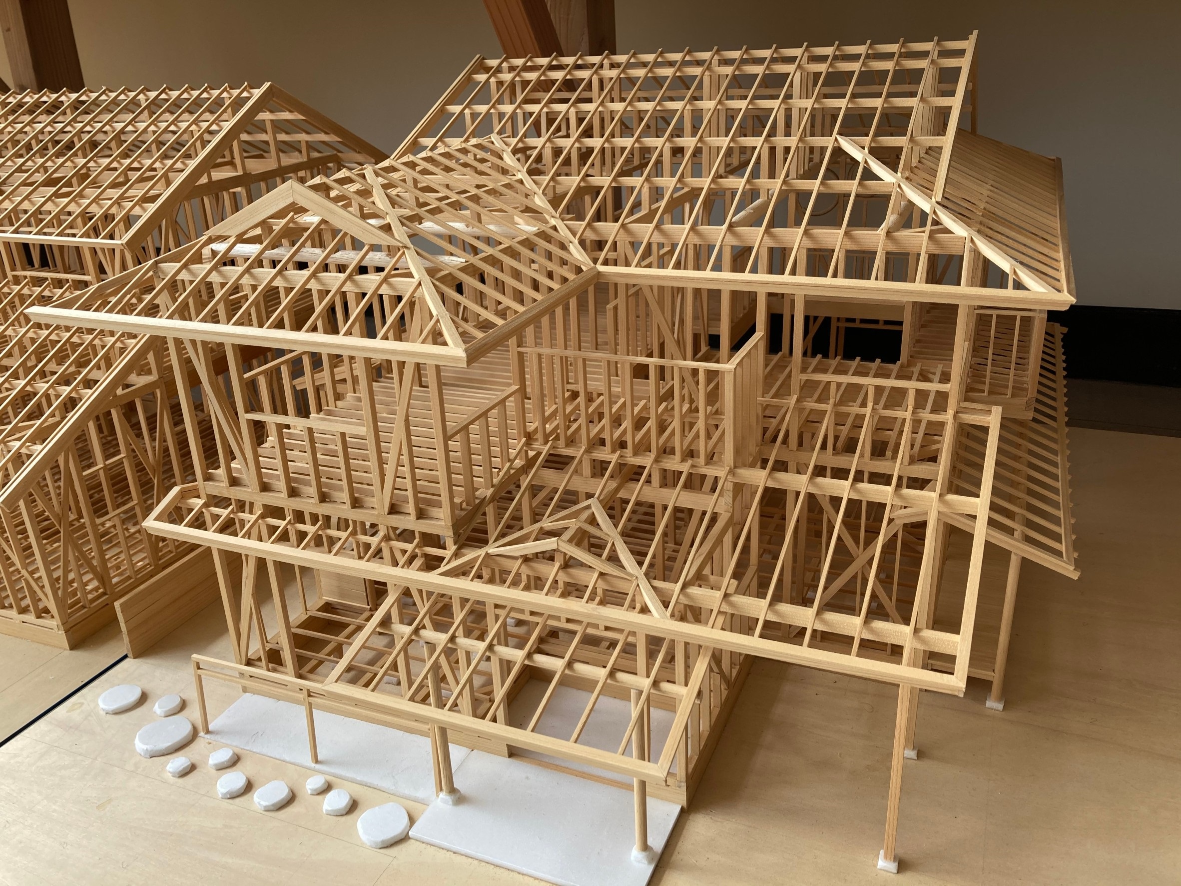 授業リポート！【建築模型】マイ・ドリームハウス制作！　