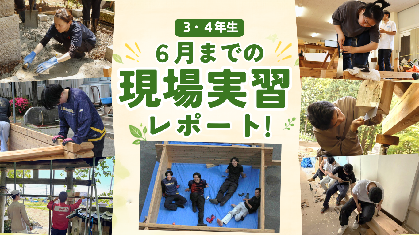 6月までの現場実習をまとめてご紹介!